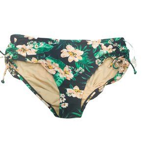 Kona Sol Women's Size 24W/26W Medium Coverage High Waist Bikini Swim Bottom New